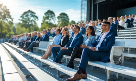 Gør dit arrangement mere professionelt med tribunesiddepladser