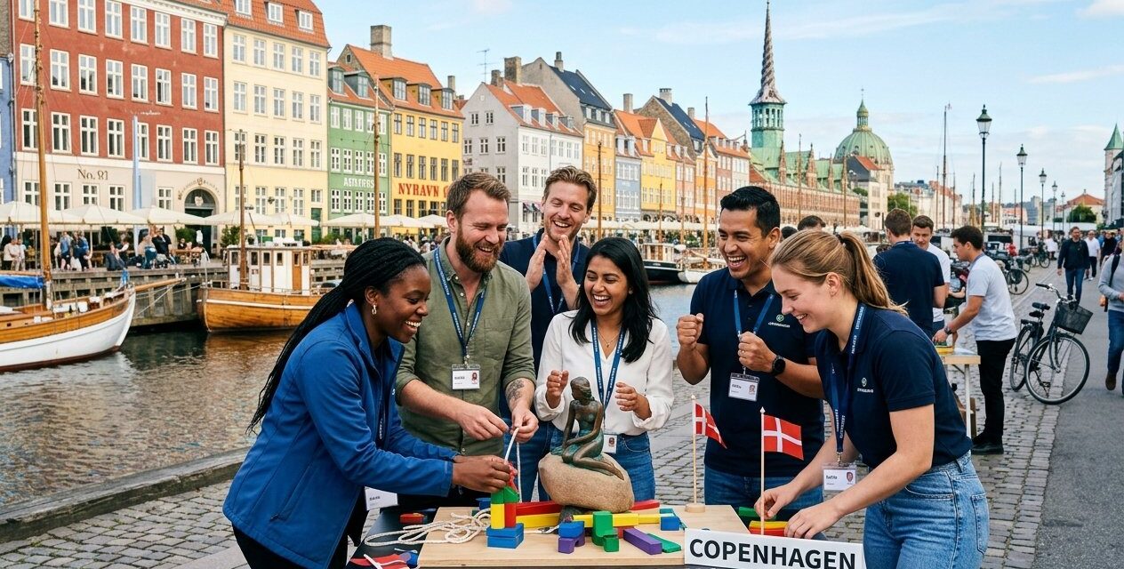 Inspiration til firmaevent i København med sjove aktiviteter