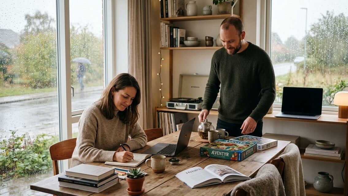 Aktiviteter for voksne i regnvejr – inspiration til en våd dag