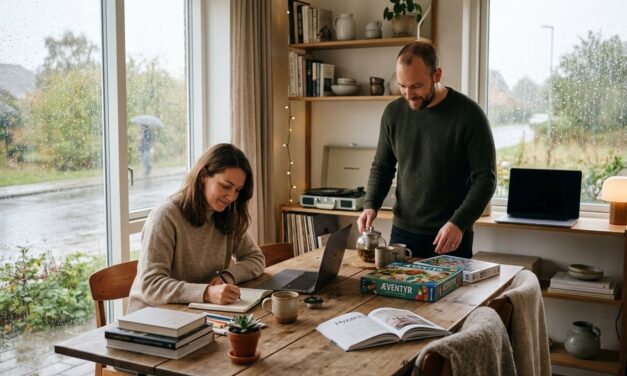 Aktiviteter for voksne i regnvejr – inspiration til en våd dag