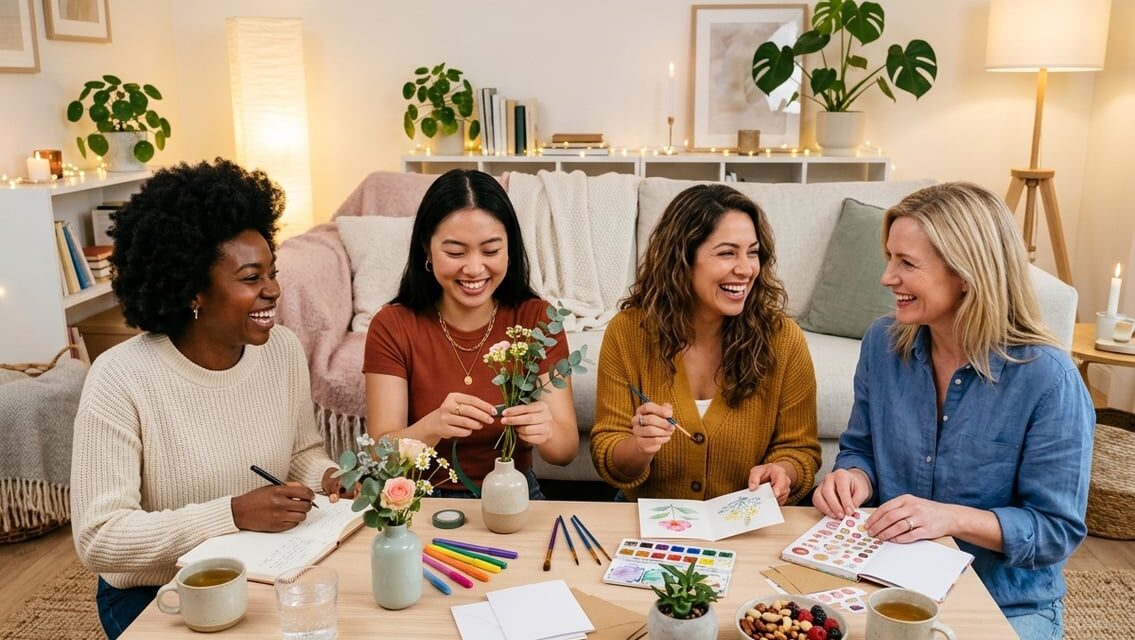 Aktiviteter til venindeaften – idéer ud over den klassiske middag