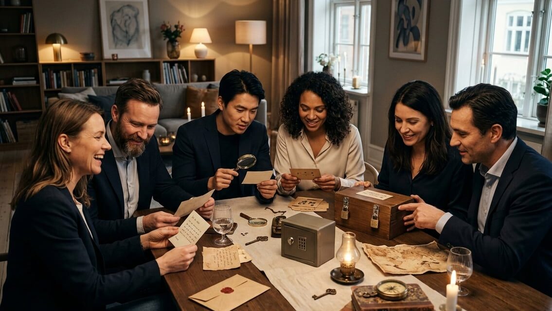 Escape room hjemme for voksne – lav jeres egen gådeaften