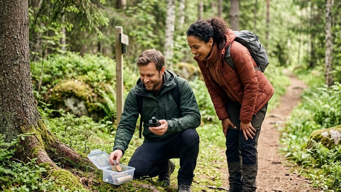 Geocaching for voksne – gør gåturen til en skattejagt
