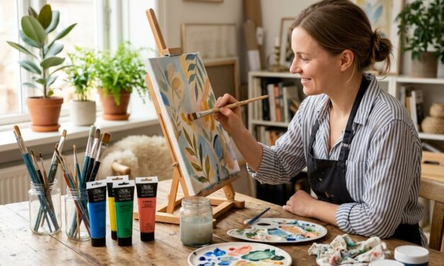 Maling som hobby – sådan kommer du i gang med pensel og lærred