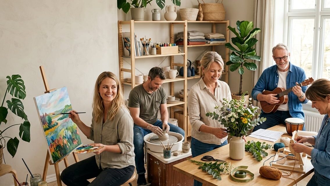 Nye hobbyer for voksne – inspiration når du vil prøve noget andet