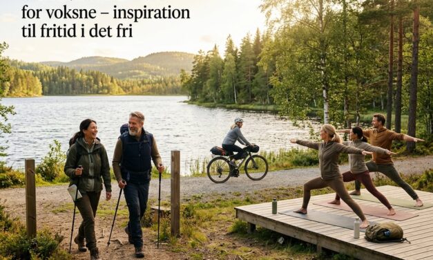 Udendørs aktiviteter for voksne – inspiration til fritid i det fri